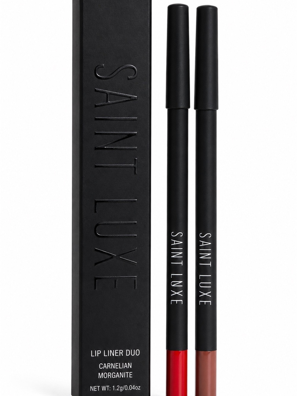 3/$30 Saint Luxe Lip Liner Duo - Carnelian & Morganite - BNIB